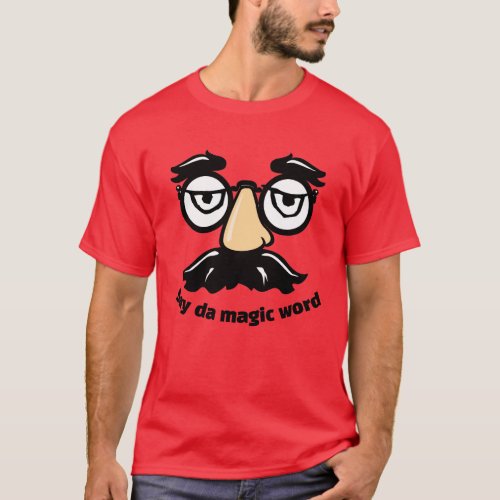 Face with Glasses T_Shirt