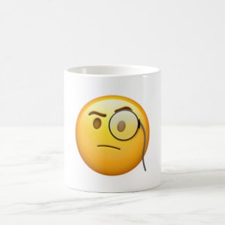 Face With Monocle - Emoji Coffee Mug