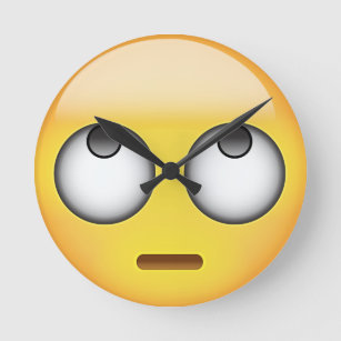 clipart eye rolling smiley