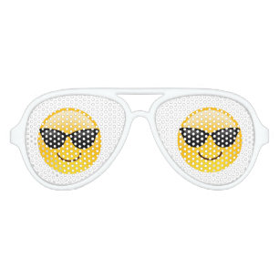 face with sunglasses retro party shades