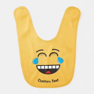 Face With Tears of Joy Bib