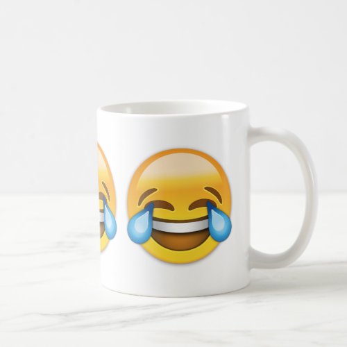 Face With Tears Of Joy Emoji Coffee Mug