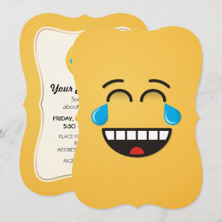 Face With Tears of Joy Invitation