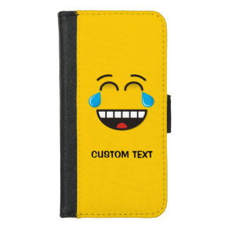 Face With Tears of Joy iPhone Wallet Case