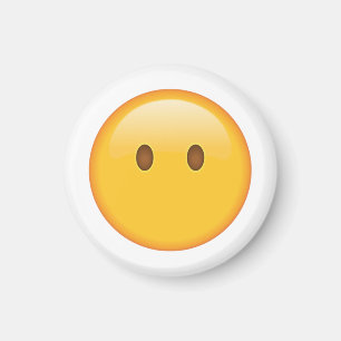 Face without Mouth - Emoji Magnet