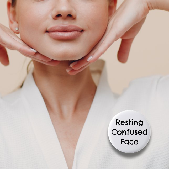 Face yoga teacher Facial massage Button (Creator Uploaded)