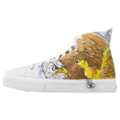 Face Your Fears High-Top Sneakers (Left Shoe Outside)