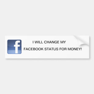 facebook bumper sticker