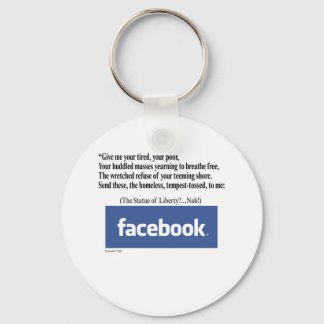 Facebook Concept Keychain