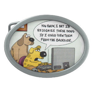 Facebook for Dogs Belt Buckle