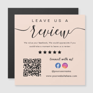Facebook Instagram Logo Qr Code Leave Us A Review
