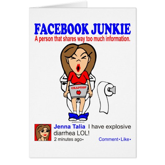 FACEBOOK JUNKIE CARDS (Front)
