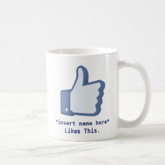 Facebook Like Mug