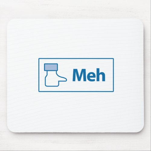 Facebook Meh Mouse Pad