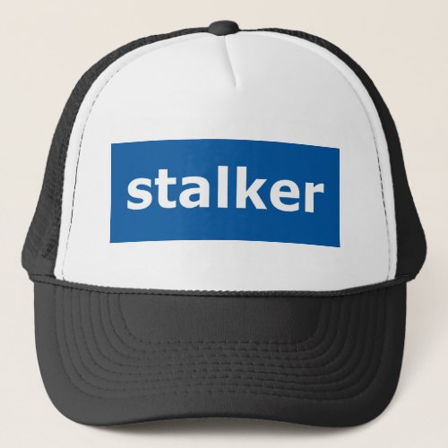 facebook stalker trucker hat