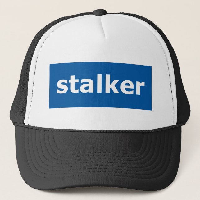 facebook stalker trucker hat (Front)
