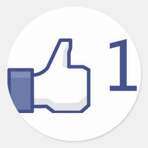 Facebook Thumbs up like stickers