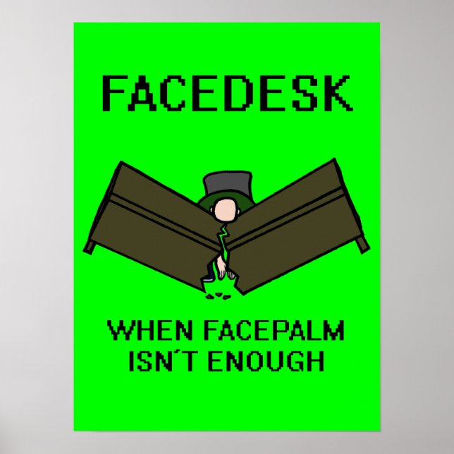 Facedesk Poster (Front)
