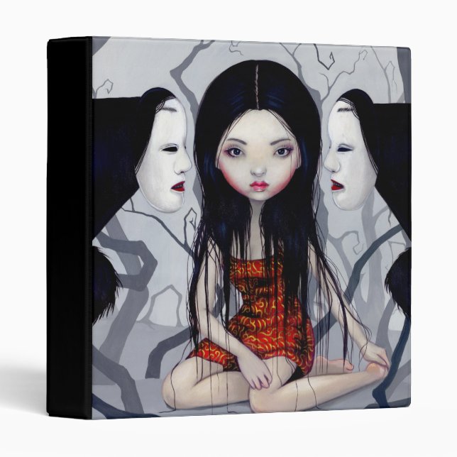 Faceless Ghosts BINDER Japanese Gothic Horror (Front/Spine)