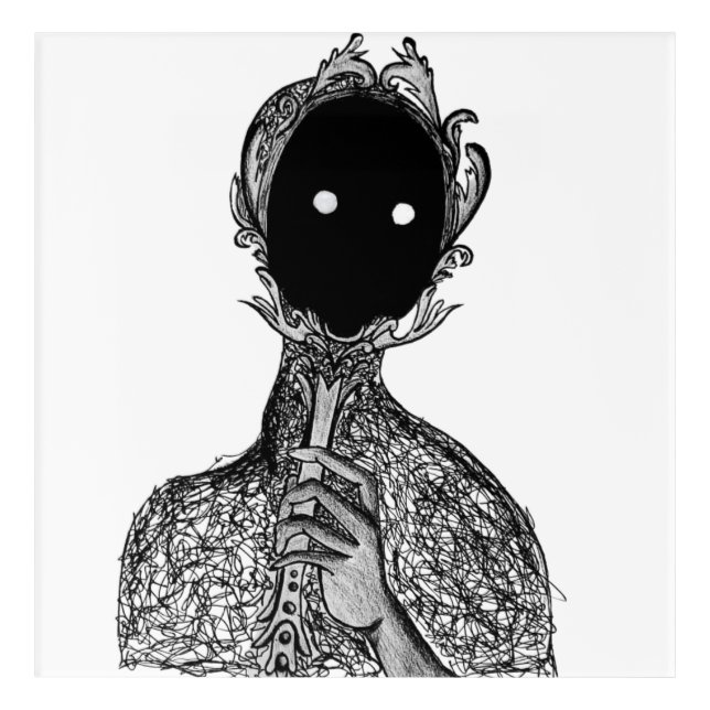 Faceless Void – Dark Surreal Art Design (Front)