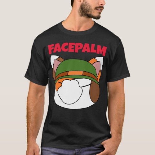 Facepalm Emoji Adult T_Shirt