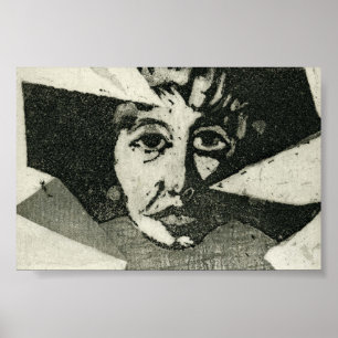 Faces and Figures Mini-Poster Poster