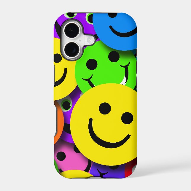 Faces Collage Iphone Case (Back)