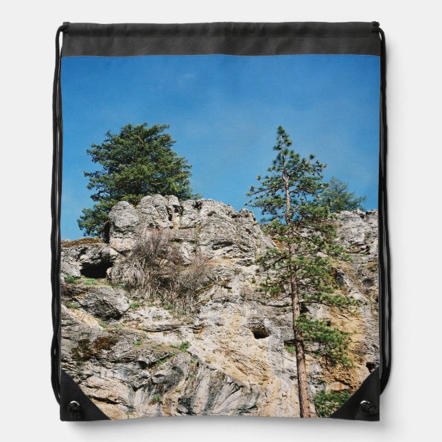 Faces..... Drawstring Bag (Front)