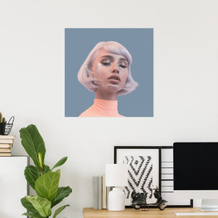 Faces in Fashion Poster