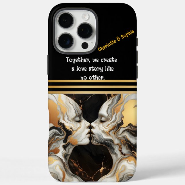 Faces in harmony.  Case-Mate iPhone case (Back)