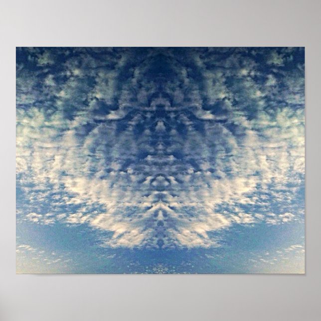 Faces In The Sky Poster (Front)