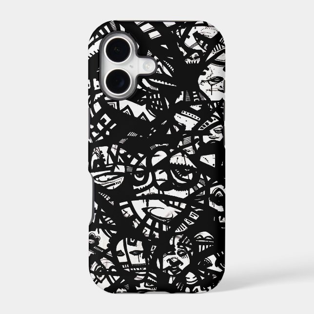 Faces Iphone Case (Back)