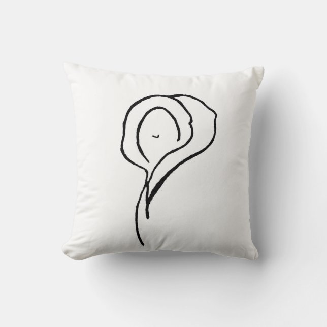 "Faces" JTG Art Pillow (Front)