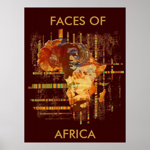 Faces of Africa _ Limited Edition Collosal poster