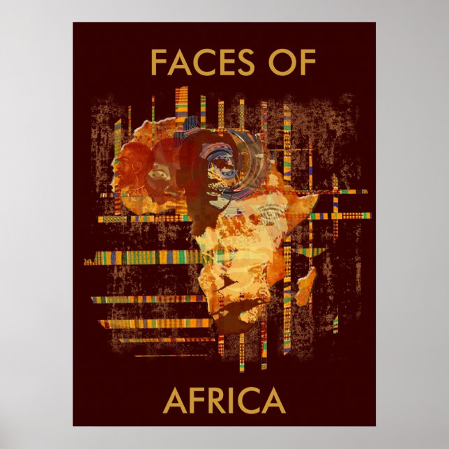 Faces of Africa - Limited Edition Collosal poster (Front)
