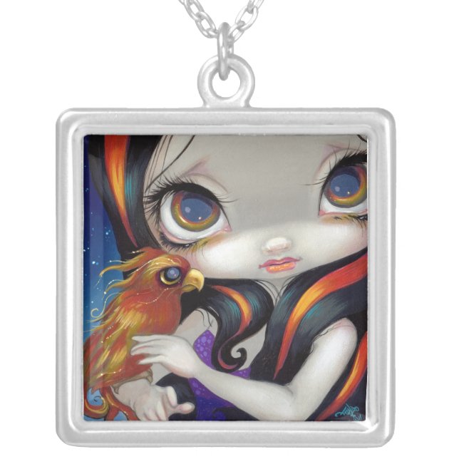 Faces of Faery 144 Necklace Phoenix Fairy (Front)