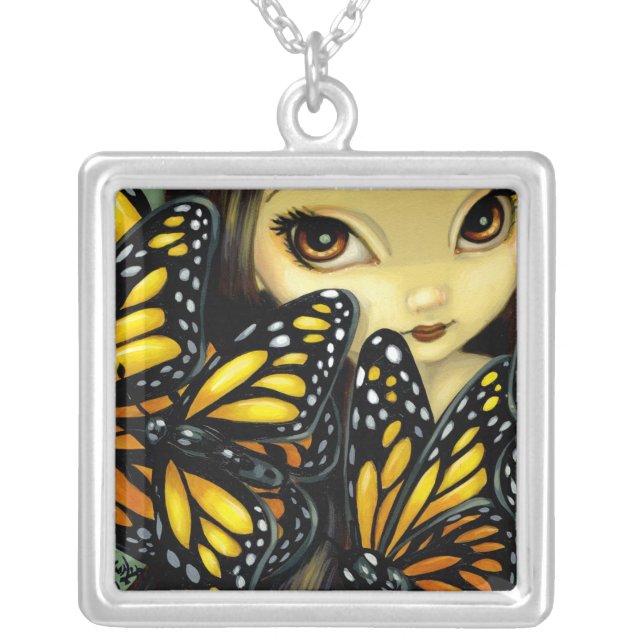 Faces of Faery 90 NECKLACE butterfly fairy (Front)