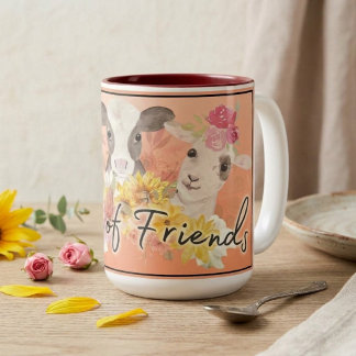 Faces of Friends 2 Coffee Mug