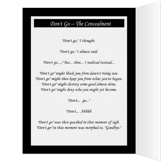 Faces Of Goodbye – Selfless Release Lavender (Inside (Left))