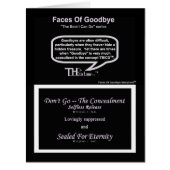 Faces Of Goodbye – Selfless Release Lavender (Front)