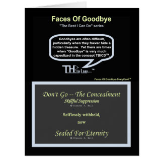 Faces Of Goodbye – Skillful Suppression Azure Cards
