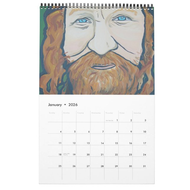 Faces of Homelessness Calendar (Jan 2026)