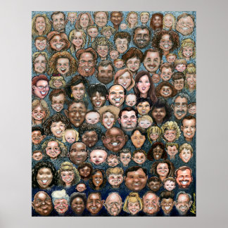 Faces of Humanity Poster