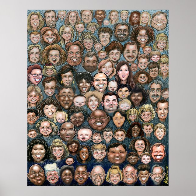 Faces of Humanity Poster (Front)