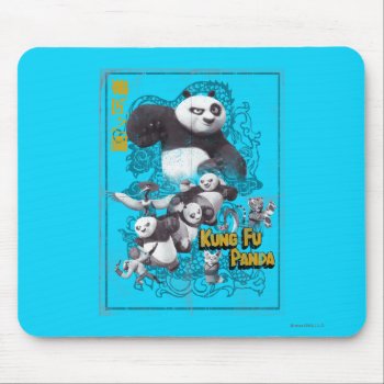 Faces Of Po Mouse Pad by kungfupanda at Zazzle