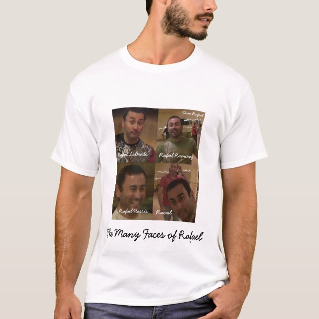 Faces of Rafael T-Shirt (Front)