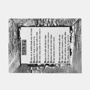 Faces of Sin Doormat