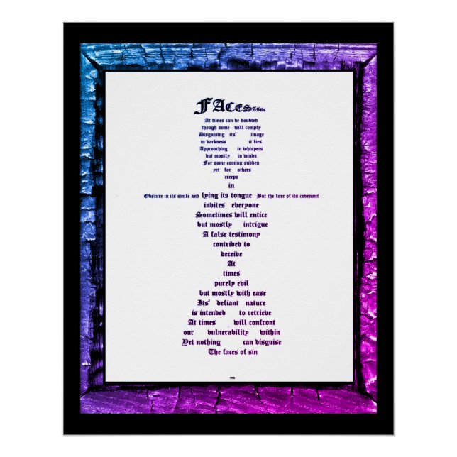 Faces Poster (Front)
