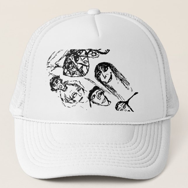 FACES SVG TRUCKER HAT (Front)