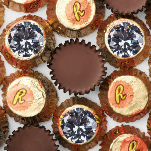 Faceted Elegant Diamond Image Reese's Peanut Butter Cups